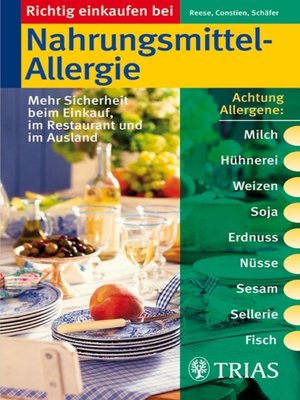 cover image of Richtig einkaufen bei Nahrungsmittel-Allergien